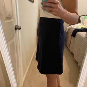 J. Crew Dresses - Jcrew classic dress navy and off white J. Crew Dresses - Jcrew classic dress navy and off white